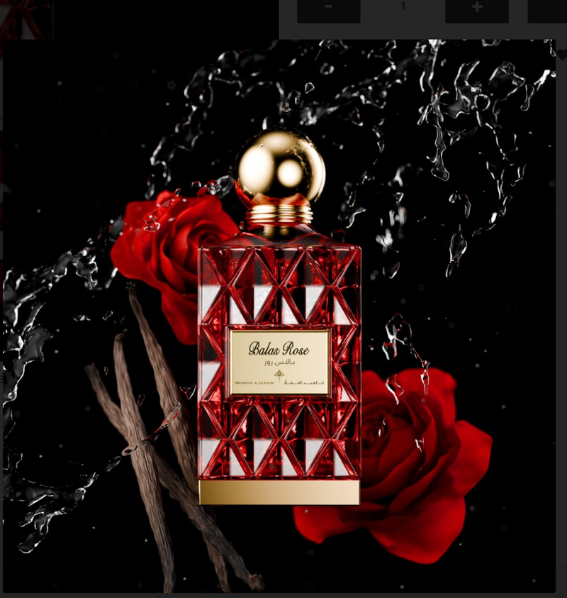 Ibraheem Al Qurashi Balas Rose 75ml Extrait