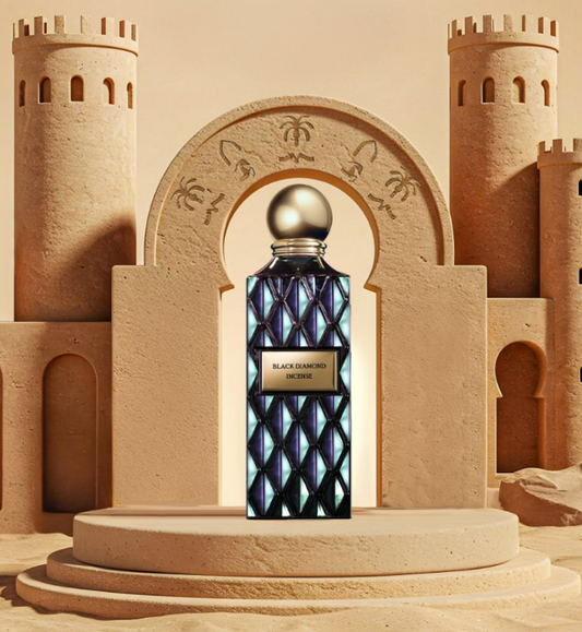 Ibraheem Al Qurashi black Diamond Incense 150ml
