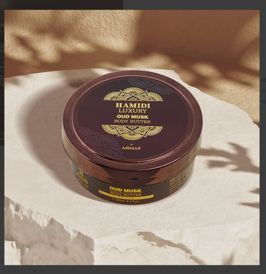 Hamidi Armaf luxury oud musk body butter 250ml