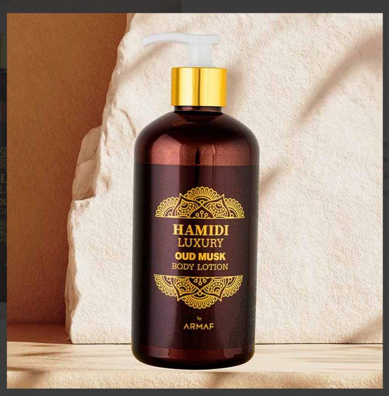 Armaf Hamidi Luxury oud musk body lotion 500ml