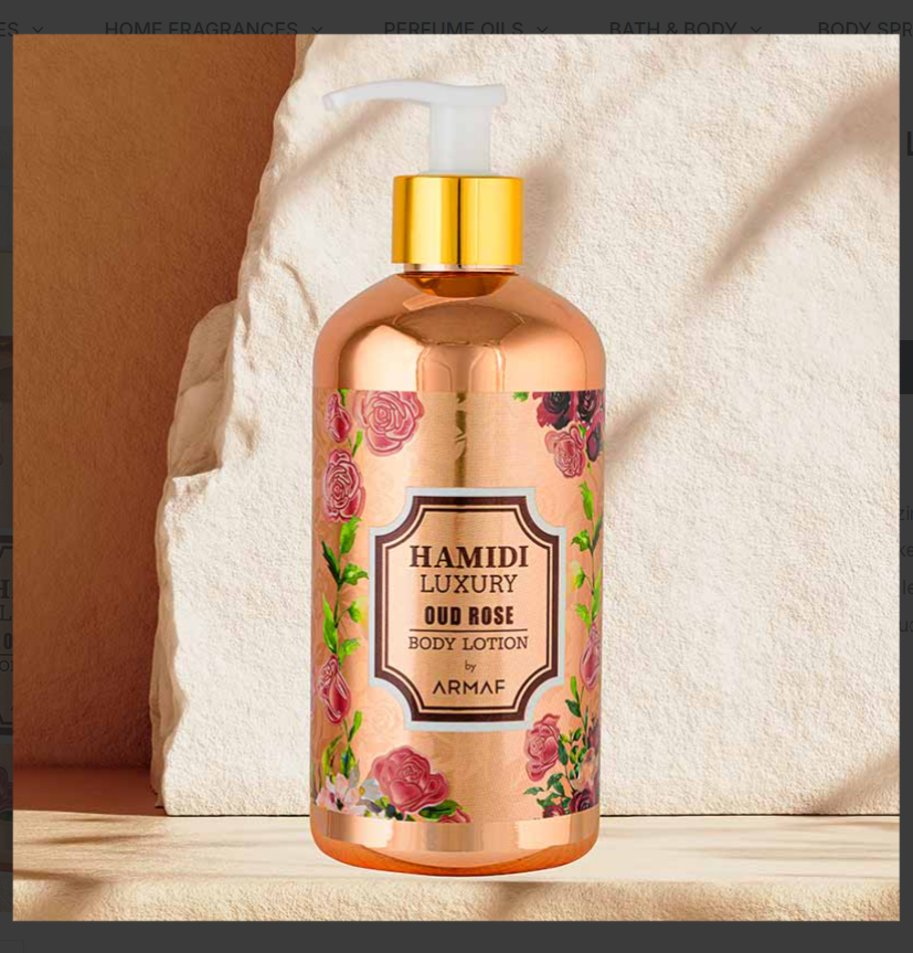 Armaf Hamidi oud rose body lotion 500ml